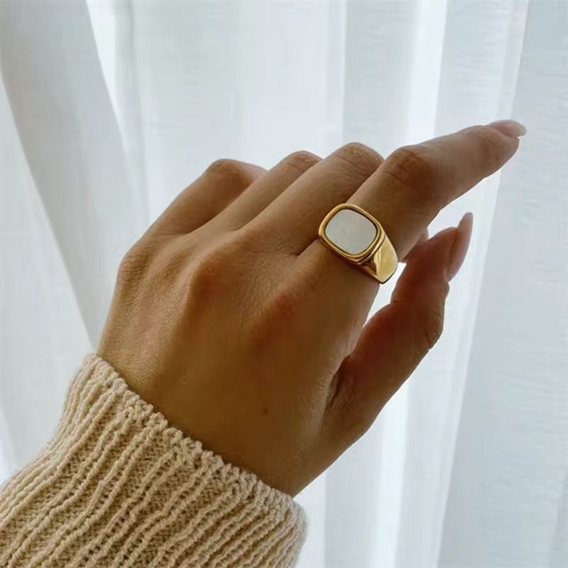 Dual Aura Statement Rings