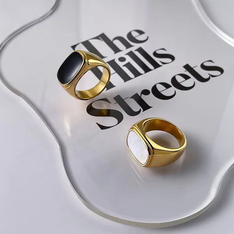Dual Aura Statement Rings