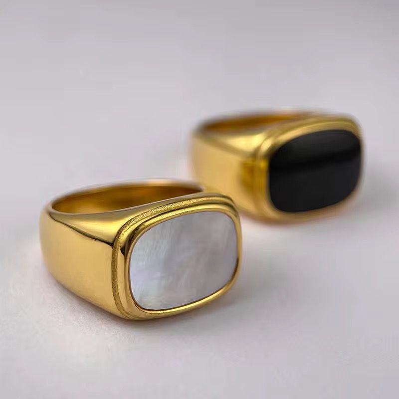 Dual Aura Statement Rings