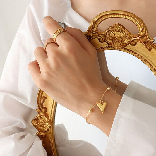 Aurum Amour Heart Bracelet