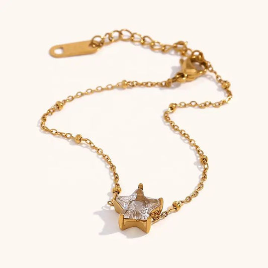 Stella Glow Star Charm Bracelet